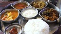 Chow Chow Sambar ~ South Indian Lunch Thali Chow Chow Sambar ~ South Indian Lunch Thali