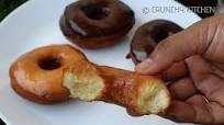 Home made Eggless Donut with the glaze - Make Fluffy Donuts Home made Eggless Donut with the glaze - Make Fluffy Donuts