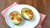 Baked Egg in Avocado Nest Baked Egg in Avocado Nest