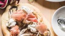 Soft Focaccia with Radicchio, Speck, and Burrata Soft Focaccia with Radicchio, Speck, and Burrata