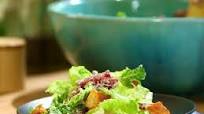 Smoked Sardine Caesar with Salumi and Pan-Croutons Smoked Sardine Caesar with Salumi and Pan-Croutons