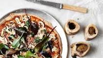 Buckwheat Pizza With Mushrooms And Bone Marrow Buckwheat Pizza With Mushrooms And Bone Marrow