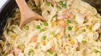 Chicken Pot Pie Noodles Chicken Pot Pie Noodles