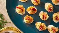Hummus Deviled Eggs Hummus Deviled Eggs