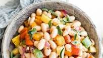 Mediterranean Bean Salad Recipe Mediterranean Bean Salad Recipe