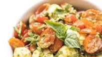 Keto Pesto Caprese Salad Keto Pesto Caprese Salad
