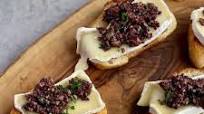 Brie and Olive Tapenade Crostini Brie and Olive Tapenade Crostini