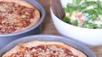 Whole-Wheat Deep Dish Pizza Whole-Wheat Deep Dish Pizza