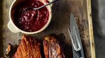 Slow Roast Pork Belly with Plum and Port Chutney Recipe Slow Roast Pork Belly with Plum and Port Chutney Recipe