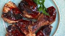 Bobby Flay's Grilled Chicken with Pantry Barbecue Sauce Recipe Bobby Flay's Grilled Chicken with Pantry Barbecue Sauce Recipe
