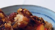 Nigel Slater's Crisp Pork Belly, Sweet Peach Salsa Nigel Slater's Crisp Pork Belly, Sweet Peach Salsa