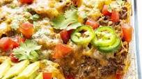 Keto Mexican Ground Beef Casserole Recipe Keto Mexican Ground Beef Casserole Recipe