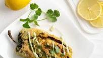 Shrimp Stuffed Chile Relleno Shrimp Stuffed Chile Relleno