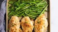 Parmesan Crusted Chicken Sheet Pan Dinner Parmesan Crusted Chicken Sheet Pan Dinner