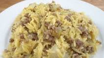 Italian Sausage and Parmesan Orzo Italian Sausage and Parmesan Orzo