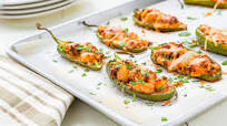 Jalapeños Rellenos con Camarones y Chorizo Jalapeños Rellenos con Camarones y Chorizo