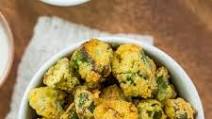 The Best Air Fryer Okra {Vegan} The Best Air Fryer Okra {Vegan}
