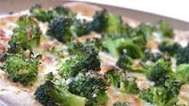 Broccoli White Pizza With Whole Wheat Crust Broccoli White Pizza With Whole Wheat Crust