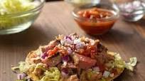 Grilled Beef Tostadas Grilled Beef Tostadas