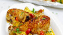One Pan Baked Chicken Drumsticks with Potatoes and Veggies One Pan Baked Chicken Drumsticks with Potatoes and Veggies