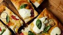 Zucchini and cherry tomato focaccia Zucchini and cherry tomato focaccia