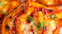 Baked Pizza Pinwheels Baked Pizza Pinwheels