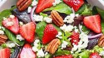 Strawberry Spinach Salad With Balsamic Dressing Strawberry Spinach Salad With Balsamic Dressing