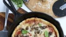 Cast Iron Skillet Pizza Cast Iron Skillet Pizza