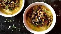 Noodle Soup with Pork and Pickled Greens Noodle Soup with Pork and Pickled Greens