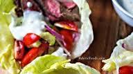 Greek Style Lamb Lettuce Wraps Greek Style Lamb Lettuce Wraps