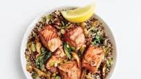 Teriyaki Salmon Quinoa Bowls Teriyaki Salmon Quinoa Bowls
