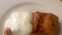 Grilled salmon with creamy horseradish sauce Grilled salmon with creamy horseradish sauce