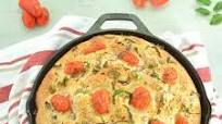 No Knead Tomato Basil Focaccia Bread No Knead Tomato Basil Focaccia Bread