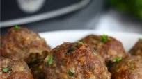 Ninja Foodi Homemade Meatballs Ninja Foodi Homemade Meatballs