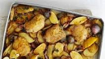 Lemon & oregano chicken traybake Lemon & oregano chicken traybake