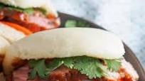 Steamed bao buns with pork Steamed bao buns with pork