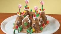 Gingerbread Castle Cake Gingerbread Castle Cake