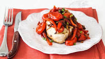 Grilled Pork Chops with Pickled Peppers and Onions Grilled Pork Chops with Pickled Peppers and Onions
