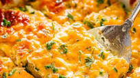 Cheesy Zucchini Casserole Cheesy Zucchini Casserole
