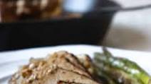 Cast Iron Pork Tenderloin with Shallot Cream Sauce Cast Iron Pork Tenderloin with Shallot Cream Sauce