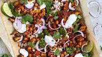 Chana Masala Cheese Fries Chana Masala Cheese Fries