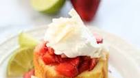 Strawberry-Lime Shortcakes with Coconut Cream Strawberry-Lime Shortcakes with Coconut Cream