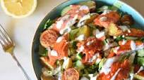 Salmon Salad with Potatoes and Dill Dressing Salmon Salad with Potatoes and Dill Dressing