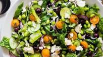 Greek Salad with Edamame Greek Salad with Edamame