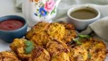 Air fryer pakora | No fry pakora | Healthy onion pakora Air fryer pakora | No fry pakora | Healthy onion pakora