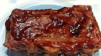 Costillas de cerdo con salsa de piña y toque barbacoa agridulce Costillas de cerdo con salsa de piña y toque barbacoa agridulce