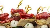 Antipasto Skewers with Marinated Mozzarella Balls Antipasto Skewers with Marinated Mozzarella Balls