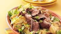 Grilled Caesar Steak and Potato Salad Grilled Caesar Steak and Potato Salad