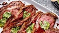 New York Strip Roast with Rosemary-Orange Crust and Herbed Butter New York Strip Roast with Rosemary-Orange Crust and Herbed Butter