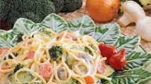 Creamy Garden Spaghetti Creamy Garden Spaghetti